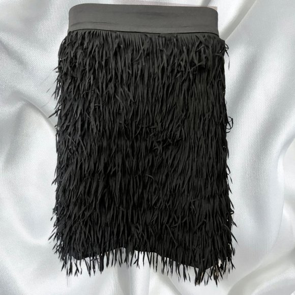 Torrid Allover Fringe Mini Skirt - Picture 1 of 1